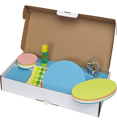 Moderationsbox 44 x 21,5 x 7,5 cm (B x H x T) Karton weiß