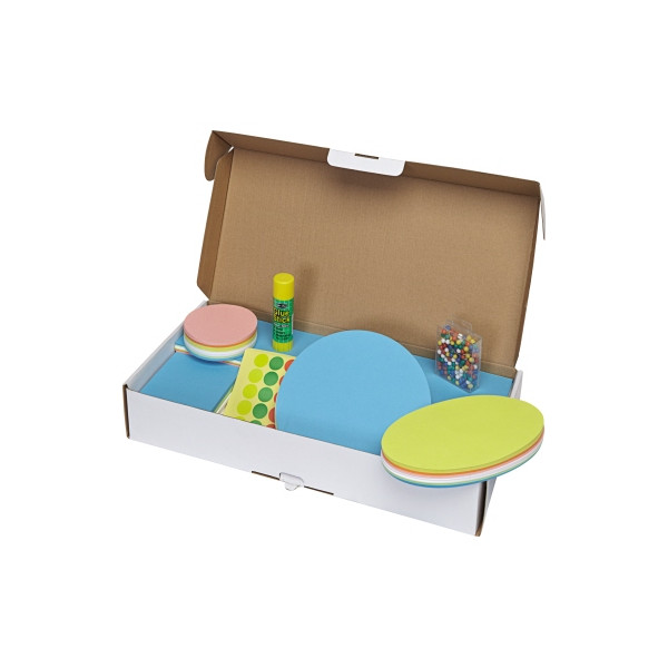 4002390067706 - Moderationsbox 44 x 215 x 75 cm (B x H x T) Karton weiß 4002390067706 Maul