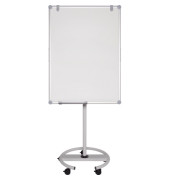 Flipchart MAULpro, 6370884, 73x101cm, grau, mit Rollen