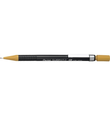 Druckbleistift Sharplet, A129-E, schwarz/braun, 0,9mm, HB