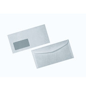 Briefumschläge POSTHORNvelox 02526149 Din Lang+ (C6/5) mit Fenster nassklebend 80g weiß 