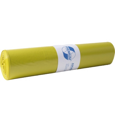 Müllsäcke 445000510 Premium, gelb, 70 Liter