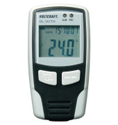 Luftfeuchte-Messgerät DL-141TH 0-100% -40°C +70°C schwarz
