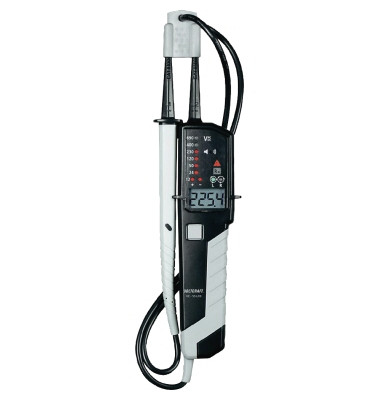 Spannungsprüfer VC-55 LCD min. Spannungsmessbereich: 12V max. Spannungsmessbereich: 690V IP64 Spannungsprüfer VC-55 LCD min. Spannungsmessbereich: 12V max. Spannungsmessbereich: 690V IP64