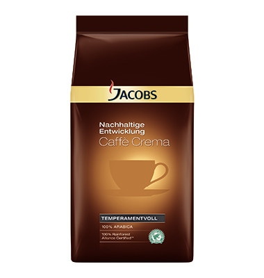 Kaffee Nachhaltige Entwicklung Caffé Crema temperamentvoll ganze Bohne 1.000 g/Pack. Kaffee Nachhaltige Entwicklung Caffé Crema temperamentvoll ganze Bohne 1.000 g/Pack.