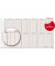 Urlaubsplaner 1240 12Monate/1Seite für 30 Mitarbeiter 985x600mm 2021