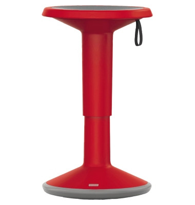 Hocker 10372639 UPis1 100U, rot, höhenverstellbar, bis 110kg Hocker 10372639 UPis1 100U, rot, höhenverstellbar, bis 110kg
