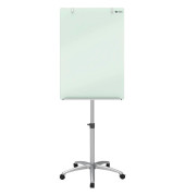 Flipchart Diamond, 1903949, 70x100cm, silber, mit Rollen, mit 2 Seitenarmen