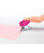 31162 klammerloses Heftgerät Locher pink 