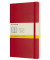 Notizbuch 854641, Classic Collection fester Einband, rot, A5, kariert, 70g, 96 Blatt / 192 Seiten
