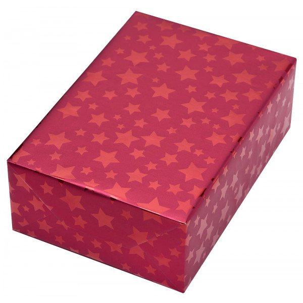 4255704306767 - Geschenkpapier Diadem Sterne rot 50cm x 20m 4255704306767 Jung 4255704306767 - Geschenkpapier Diadem Sterne rot 50cm x 20m 4255704306767 Jung