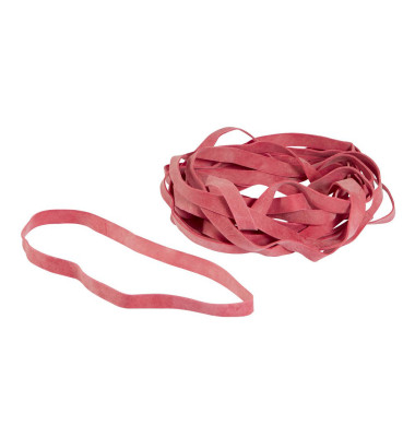 Gummibänder 10 x 130mm rot 500g Ø ca 82mm