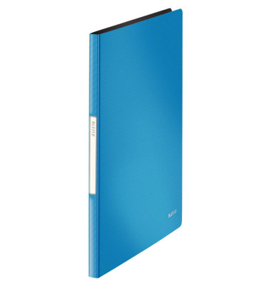 Sichtbuch Solid 4564-10-30, hellblau, A4, mit 20 Hüllen, Polypropylen