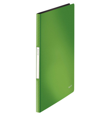 Sichtbuch Solid 4564-10-50, hellgrün, A4, mit 20 Hüllen, Polypropylen