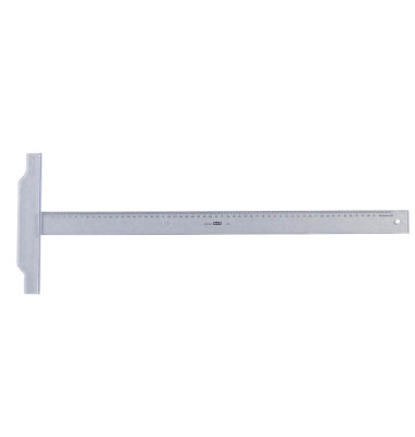 Kunststoff-Reißschiene 017600010 rauchgrau 60cm mit Tuschekante Kunststoff-Reißschiene 017600010 rauchgrau 60cm mit Tuschekante