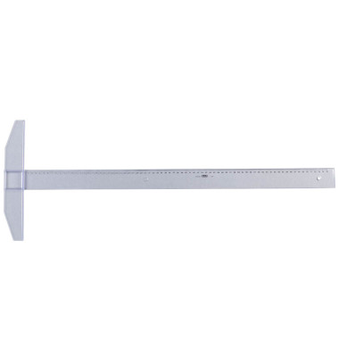 Kunststoff-Reißschiene 017750010 rauchgrau 75cm mit Tuschekante Kunststoff-Reißschiene 017750010 rauchgrau 75cm mit Tuschekante
