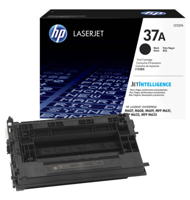 Toner CF237A (37A), schwarz, ca. 11000 Seiten