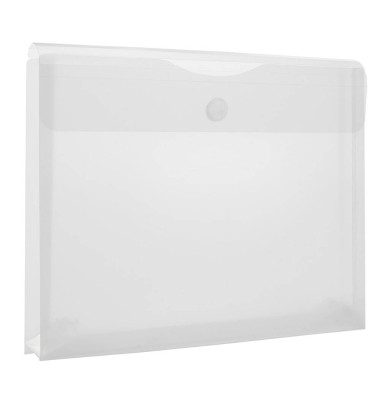 Dokumententasche 40134-04, A4, farblos-transparent, Polypropylen (PP)