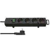 Steckdosenleiste 1153100100 Comfort-Line Plus, 4-fach, schwarz