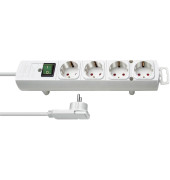 Comfort-Line Plus 4-fach Steckdosenleiste mit Schalter weiß 1153120100