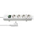 Comfort-Line Plus 4-fach Steckdosenleiste mit Schalter weiß 1153120100