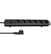 Steckdosenleiste 1153300100 Comfort-Line Plus, 6-fach, schwarz