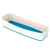 Aufbewahrungsbox MyBox 5258-40-36, 0,6 Liter, außen 307x105x55mm, Kunststoff perlweiß/blau