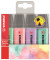 Textmarker Boss Original 4er Etui pastell farbig sortiert 2-5mm Keilspitze