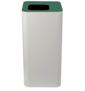Pure Mülleimer 100,0 l weiß, grün 392020 + 392021