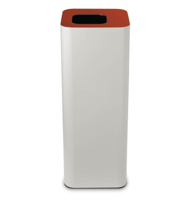 Pure Mülleimer 60,0 l weiß, rot 392019 + 392010