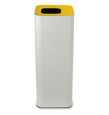 Pure Mülleimer 60,0 l weiß, gelb 392019 + 392008 Pure Mülleimer 60,0 l weiß, gelb 392019 + 392008
