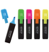 Textmarker 40022, Etui, 5-farbig sortiert, 1-5mm Keilspitze