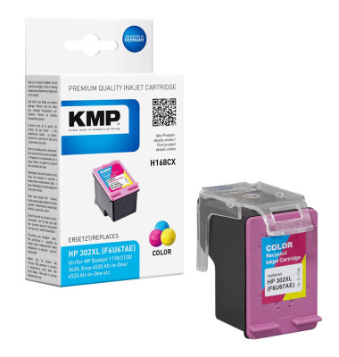 H168CX color Tintenpatrone ersetzt HP 302XL 1746,403