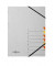 Ordnungsmappe Easy Grey 7 Fächer grau 44307-12