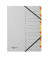 Ordnungsmappe Easy Grey 12 Fächer grau 44312-12