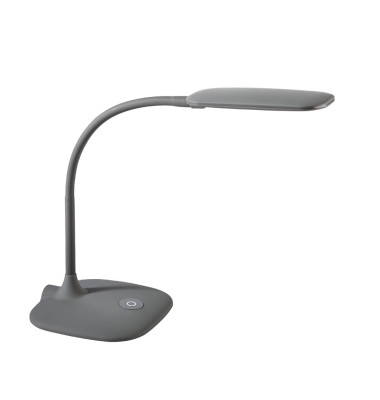 Schreibtischlampe 9082-29, LED, dimmbar, mit Standfuß, grau