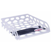 Briefablage Voronoi 0-555-10 unzerbrechlich A4 / C4 transparent Kunststoff staplebar