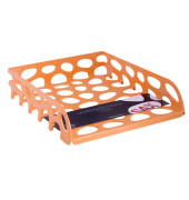 Briefablage Voronoi 0-555-12 unzerbrechlich A4 / C4 orange Kunststoff staplebar