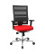 Bürodrehstuhl Sitness X-Pander Plus mit Armlehnen rot SI959WGT310