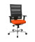 Bürodrehstuhl Sitness X-Pander Plus mit Armlehnen orange SI959WGT340