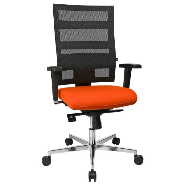 4014296528922 - Bürodrehstuhl Sitness X-Pander Plus mit Armlehnen orange SI959WGT340 4014296528922 Topstar 4014296528922 - Bürodrehstuhl Sitness X-Pander Plus mit Armlehnen orange SI959WGT340 4014296528922 Topstar