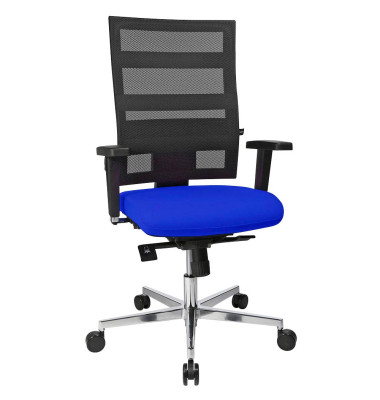 Bürodrehstuhl Sitness X-Pander Plus mit Armlehnen blau SI959WG380