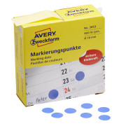 Markierungspunkte 3853, blau, &Oslash; 10mm