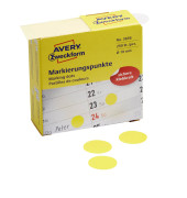 Markierungspunkte 3856, gelb, &Oslash; 19mm