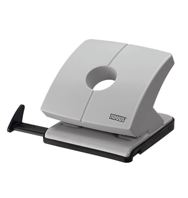 Bürolocher B 230 025-0615, grau, bis 3mm 30 Blatt, mit Anschlagschiene