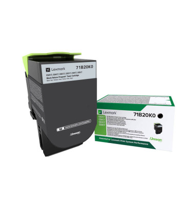 Toner 71B20K0, schwarz, ca. 3000 Seiten