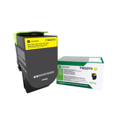 71B20Y0 gelb Toner 71B20Y0