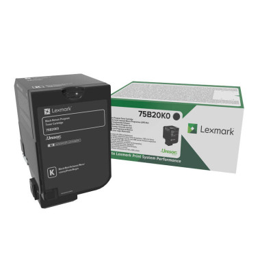 Toner 75B20K0, schwarz, ca. 13000 Seiten