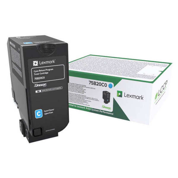 0734646645652 - Original Toner cyan 10000 Seiten (75B20C0) für CS727de CS728de CX727de