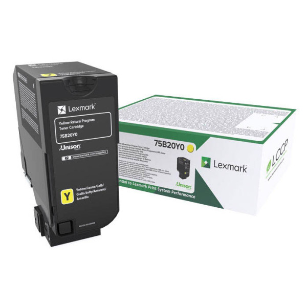 0734646645676 - Original Toner gelb 10000 Seiten (75B20Y0) für CS727de CS728de CX727de